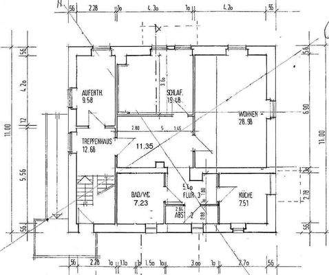 Grundriss Whg 1.OG - Terrasse nicht  sichtbar