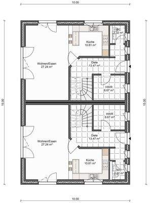 Beispielgrundriss EG