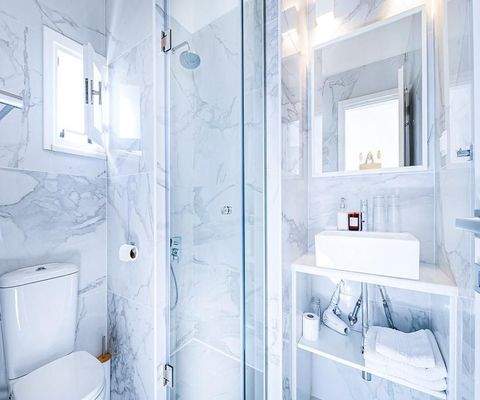 Kreta, Almyrida: Schlüsselfertiges Apartmenthotel mit Meerblick zu verkaufen