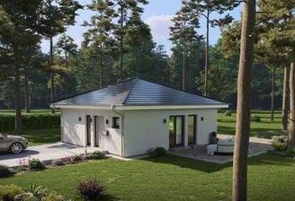 Ansicht Eingang/Terrasse