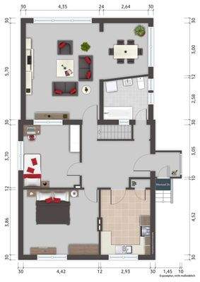 Grundriss, Erdgeschoss