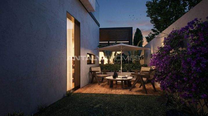 Apartments for Sale in a Project 400 M from the Sea in Lara Antalya