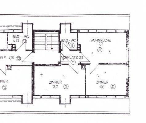 Grundriss Skizze Wohnung