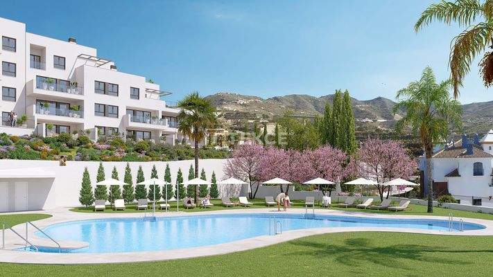 New Build Bright Apartments with Large Terraces in Almunecar