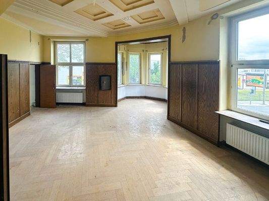 Innenansicht vor Ausbau