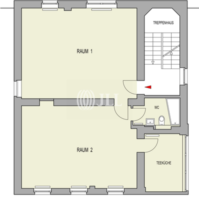 Rückgebäude - 1. OG - 90 m²