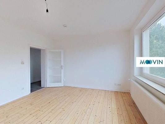 Ansicht III: Wohn- und Esszimmer