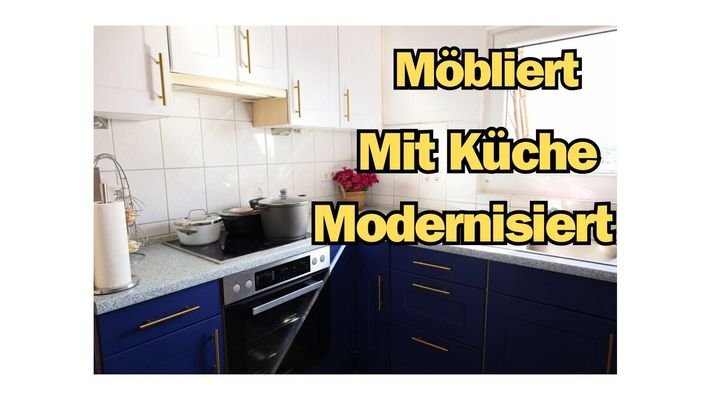 Möbliert, Modern, Mit Küche