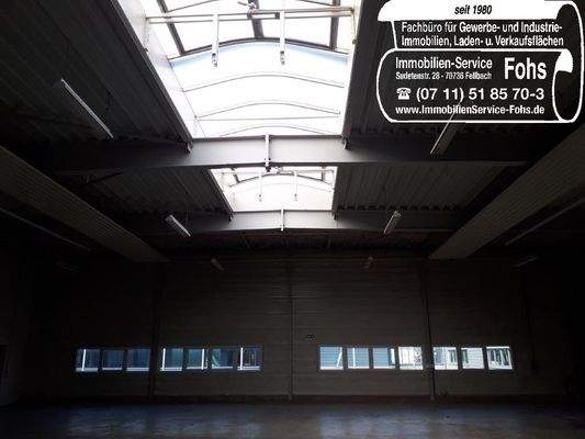 Hochdorf Halle Innen Oberlicht+Lichtband 