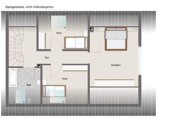 Grundriss Dachgeschoss