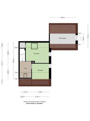 Grundriss Dachgeschoss