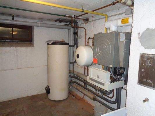 Die Heizung im Keller