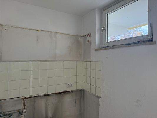 Küche mit Oberlicht