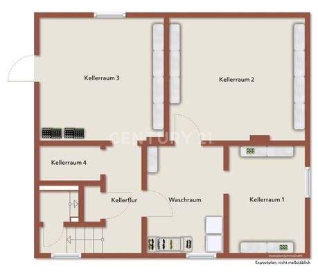 Grundriss Keller