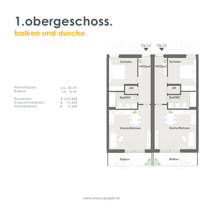 sparfuchs mit dusche 
