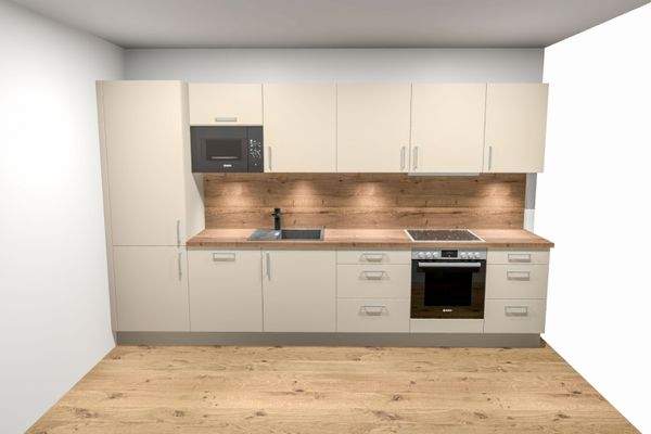 Küchenmuster - nicht im Kaufpreis enthalten!