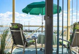 Balkon mit Aussicht