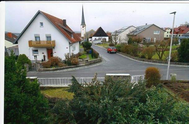 Panoramablick zur Kirche