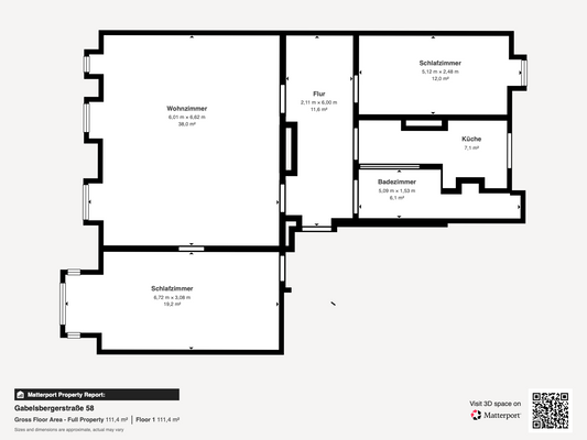 Gabelsbergerstr. 58 3 Zimmer
