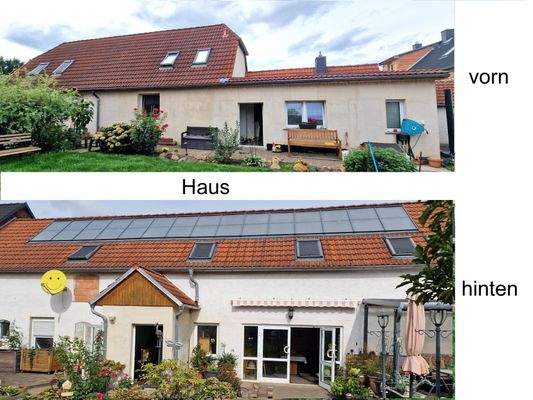 Haus  vorn und Haus hinten