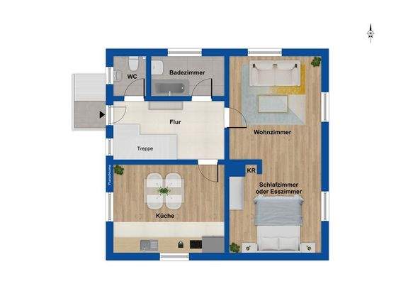 Grundriss Erdgeschoss