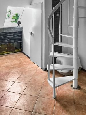 Aufgang zum Spitzboden