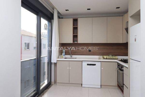 Duplex Apartment 2.5 Km from the Sea in Antalya Konyalti