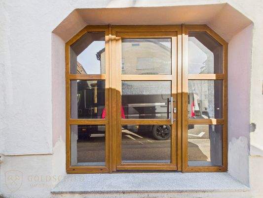 Stilvolle Hauseingangstüre