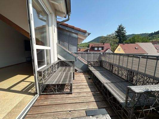 Balkon mit herrlichem...