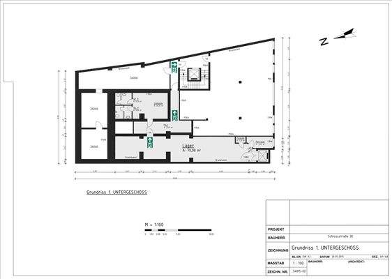 Grundriss Nebenflächen