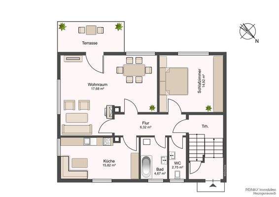 Grundriss Erdgeschoss