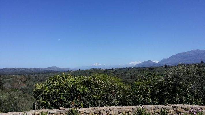 Kreta, Paidochori: Ländliches Steinhaus mit freier Aussicht zu verkaufen