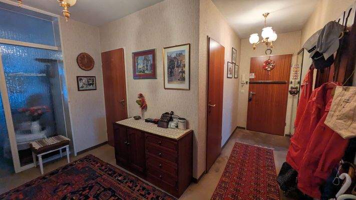 geräumiger Flurbereich