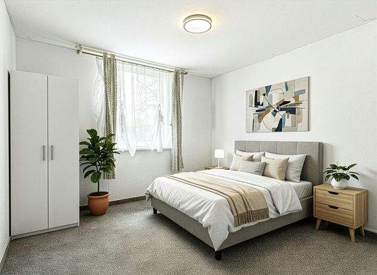 Staged BEDROOM upstairs