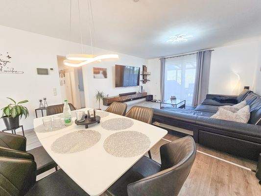 Wohn- und Essbereich Perspektivwechsel