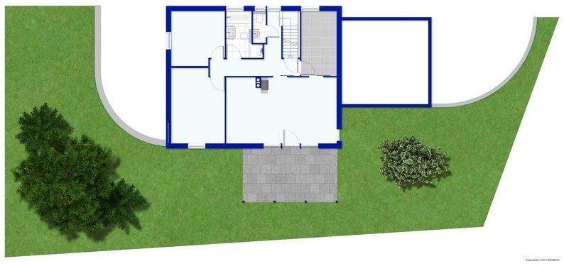 Grundriss DG unmobiliert