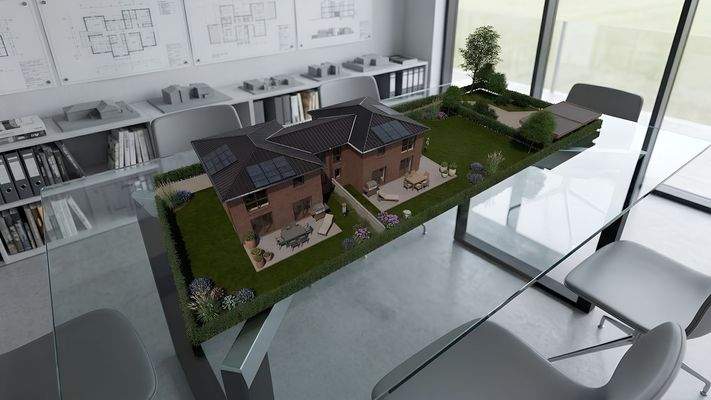 Visualisierung des Modells