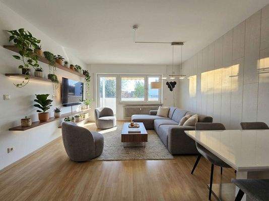 Wohnzimmer KI bearbeitet