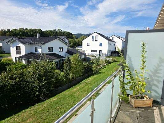 Ausblick vom Balkon 1