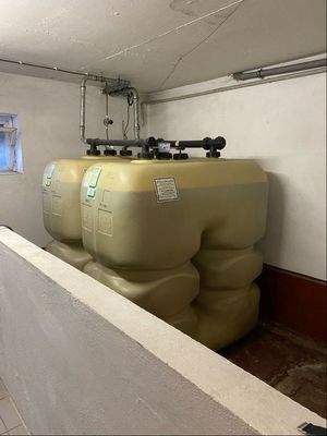 Öllager im Kellergeschoß