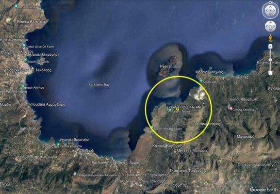 Kreta, Tholos: Baugrundstück für ein Hotelprojekt mit Meerblick zu verkaufen