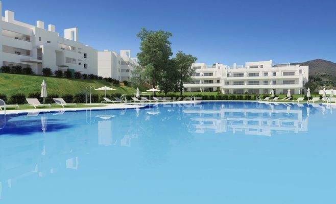 Sea View Apartments with Large Terraces in Mijas Malaga