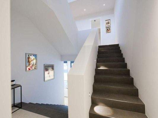 Kreta, Schisma Eloundas: Luxus-Villa mit herrlichem Blick auf Meer, Bucht und Insel zu verkaufen