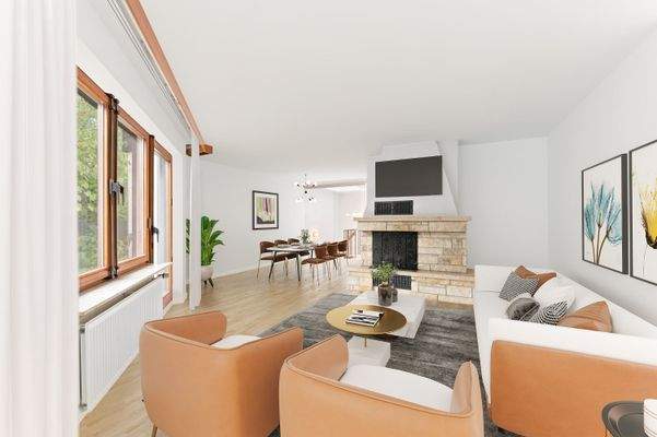 Visualisierung Wohnzimmer