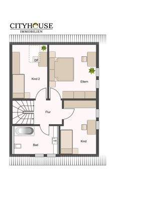 Grundriss Obergeschoss