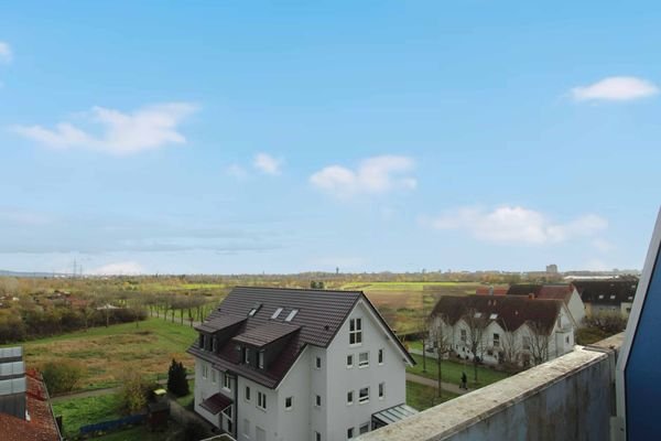 Aussicht Balkon Wohnzimmer