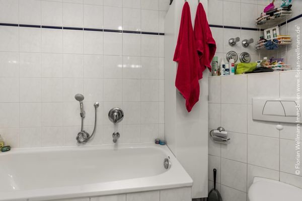... und Badewanne ...