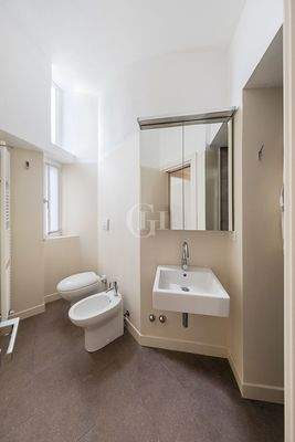 Badezimmer im ersten Stock