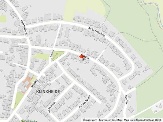 Geolyzer Kartenausschnitt