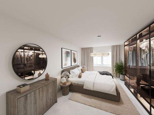 Visualisierung Schlafzimmer 